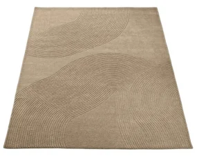 Koberec Zen Square 300x300, dark beige
