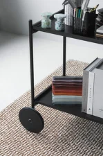 Servírovací stolek Rul, black