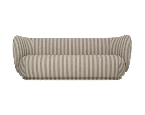 Sofa Rico 3 Louisiana, sand/off-white