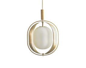 Závěsné svítidlo Pearl, brass