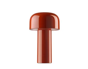 Přenosná lampa Bellhop, brick red