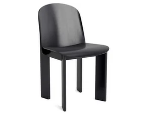 Židle Chisel 65, black lacquered oak