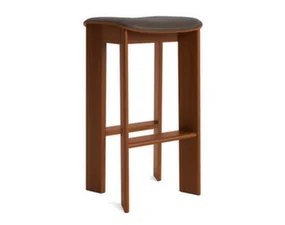 Barová stolička Chisel 30 H75, walnut / Grano chocolate
