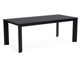 Stůl Chisel 30 Rectangular 200x95 cm, black lacquered oak
