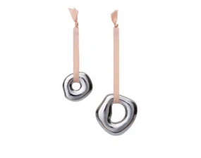 Vánoční baňky Orrith Ornaments set 2ks, silver