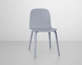 Židle Visu, wood base, grey, STK