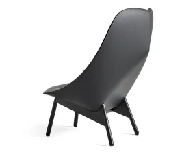 Křeslo Uchiwa Quilt, black oak, Hallingdal 166/Sierra SI1001
