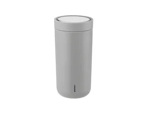Termohrnek To Go Click 0,4 l, light grey