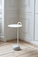 Odkládací stolek Bowler, cream white