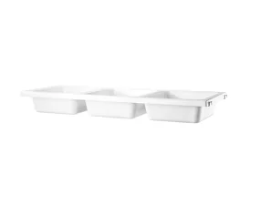 Police String Bowl Shelf, white