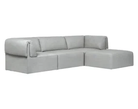 3-místná modulární sofa Wonder s Chaise longue, Remix