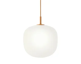 Závěsné svítidlo Rime Ø25, opal/orange