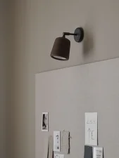 Nástěnná lampa Material Wall Lamp, black marble
