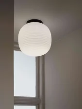 Stropní svítidlo Lantern Ceiling Lamp, Medium, Frosted White Opal Glass