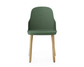 Židle Allez Chair Oak, park green