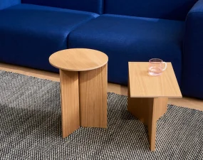 Stolek Slit Wood oblong, oak