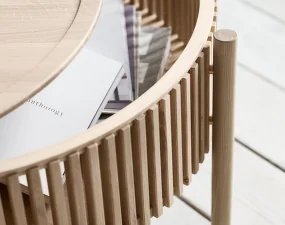 Konferenční stolek Story Ø60, oiled oak