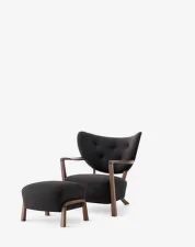 Křeslo Wulff ATD2, walnut/Hallingdal 376