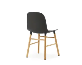 Židle Form, black/oak