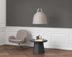 Křeslo Era Lounge low swivel, Main Line Flax
