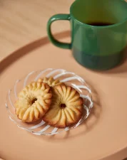Skleněný hrnek Borosilicate 2 ks, jade green