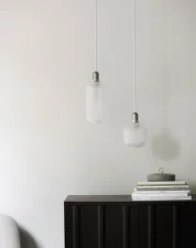 Závěsná lampa Amp Small, white/matt