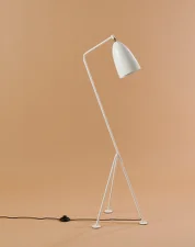 Stojací lampa Gräshoppa, alabaster white glossy