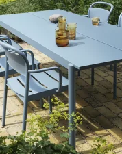 Stůl Linear Steel Table 140 cm, pale blue