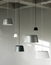 Lampa Tub Ø44, white