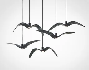 Závěsné svítidlo Night Birds Pendent PC964, smoke grey Brokisglass