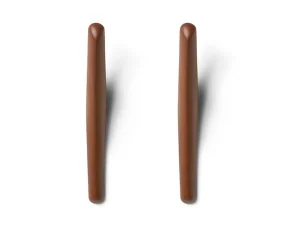 Věšáky PI Wall Hanger Set 2 ks, mahogany