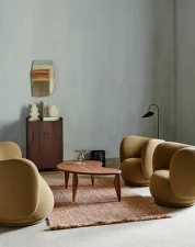Konferenční stolek Feve, walnut