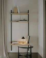 Stolová deska New Works Desk Kit, oak/black