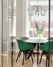 Lustr Apollo 745, white opal glass