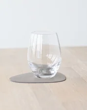 Podložka pod skleničku Curve Serene, mole grey