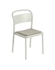 Textilní podsedák Linear Steel Chair, light grey