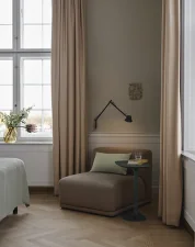 Nástěnná lampa Dedicate S1, brown green