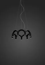 Závěsné svítidlo Arch Circle 76, black