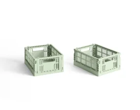 Úložný box Colour Crate Mini set 2ks, mint