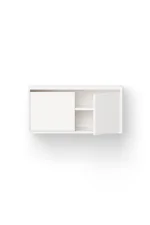 Závěsná skříňka Cabinet Low w. Doors, white