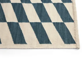 Koberec Shift Kelim 200x300, blue