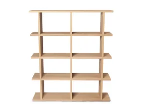 Knihovna Kona Bookcase 2x4, natural
