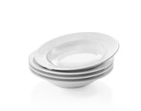 Hluboký talíř Legio Nova Deep Plate 22 cm 4ks, white