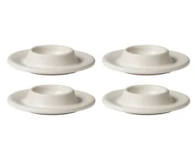 Kalíšek na vajíčko Edge Egg Cup 4ks, ecru stoneware
