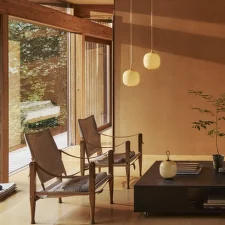 Závěsné svítidlo VL 45 Radiohus Ø250, pale yellow