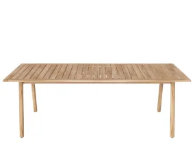 Zahradní stůl Patio 220 cm, untreated solid teak