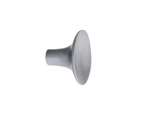 Věšák HiHat Knob Mini 2 ks, brushed steel