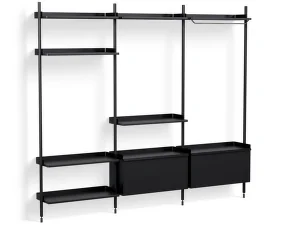 Policový systém Pier kombinace 1093, black