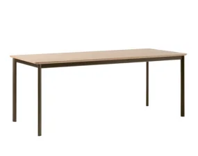 Jídelní stůl Drip HW116, bronzed/lacquered oak