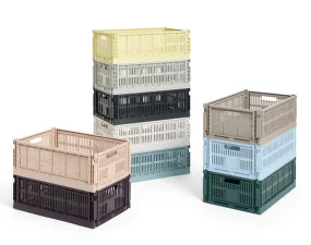 Úložný box Colour Crate L, warm grey
